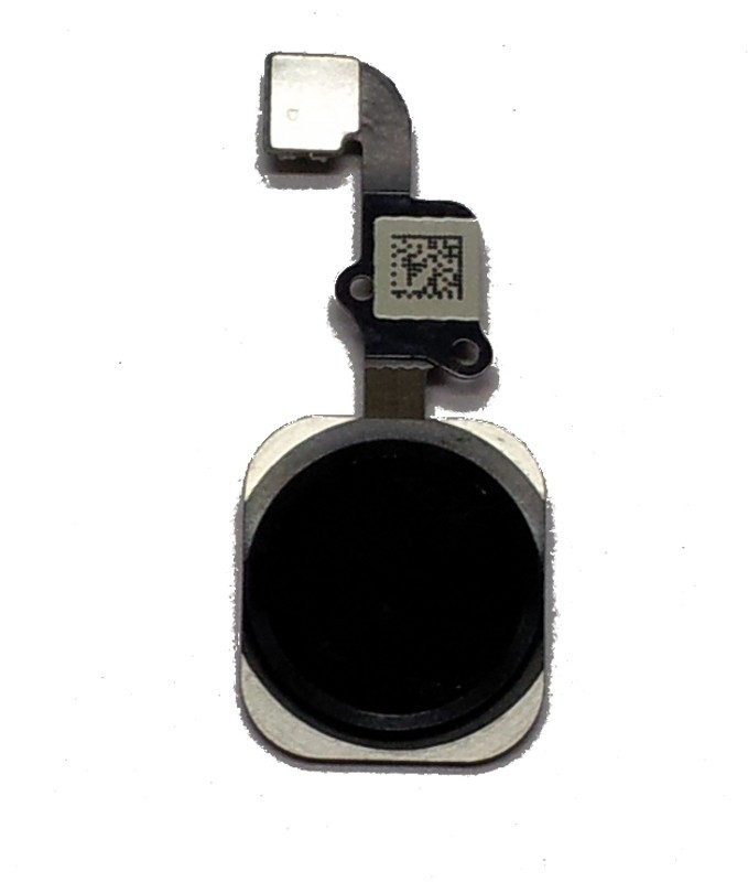 Home Button mit Flex und Fingersensor für iPhone 6 schwarz