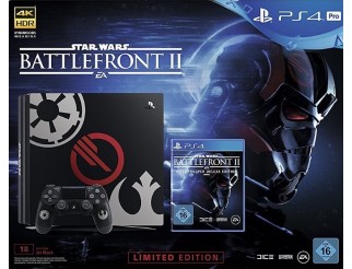 PlayStation 4 1TB Pro Limited Edition + Star Wars BF II Elite Trooper Deluxe Edition