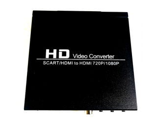 Scart auf HDMI Konverter Scaler 1080P