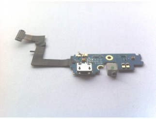 Micro USB Buchse für Samsung GT-I9100 Galaxy S2 + Mikrofon Flex + Gummi Rev 2.3