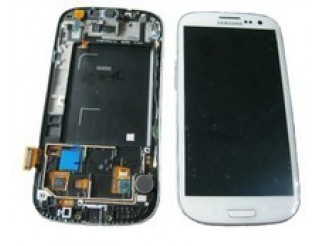 Display für Samsung Galaxy S3 (i9300) Touchscreen LCD + Rahmen in weiss