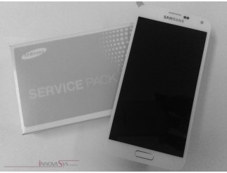 Display für Samsung Galaxy S5 (GH97-15734A) Touchscreen LCD + Rahmen in weiss