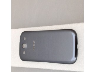 Gebrauchte Akkudeckel / Batterie Abdeckung in grau für Samsung Galaxy S3 i9300 / i9305