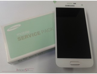 Display für Samsung Galaxy S5 Mini SM-G800F (GH97-16147B) Touchscreen LCD + Rahmen in weiss