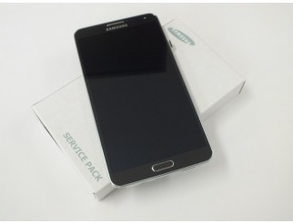 Display für Samsung Galaxy Note 3 (N9005) Touchscreen LCD + Rahmen in schwarz