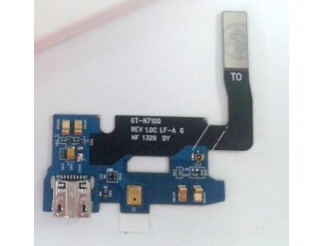 Ladebuchse für Samsung Galaxy Note 2 N7100 Rev.1.0 USB Connector inkl. Mikrofone