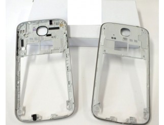 Mittelrahmen für Samsung Galaxy S4  i9505 in silber