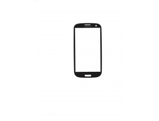 Frontscheibe für Samsung Galaxy S3 i9300 + 9305 LTE in schwarz / real black