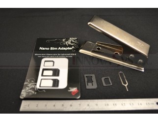 Micro Sim + Nano Sim Card Adapter Cutter